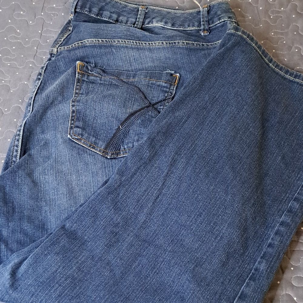 Lane Bryant Simply straight jeans size 28 petite